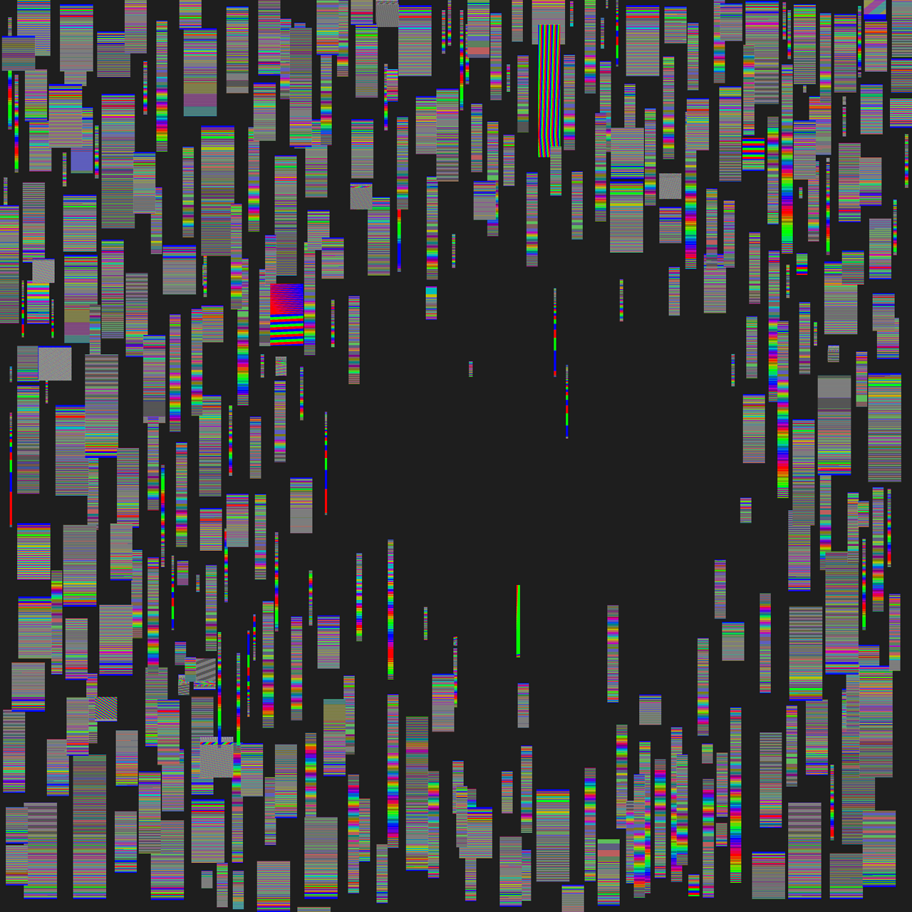 BlackInk Brush: DEBUG Vertical RGB Stripes